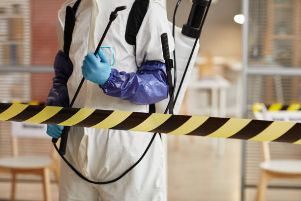 Professional Blood Cleanup technician working in Brooklyn, IN